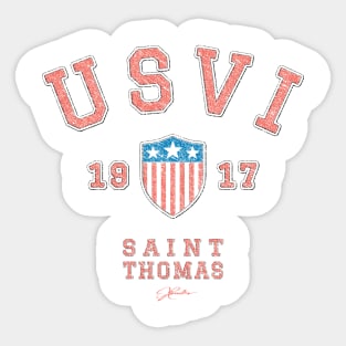 Saint Thomas, USVI (U.S. Virgin Islands) Sticker